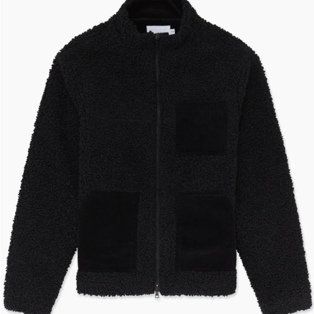 ONIA NWT Sherpa Fleece Jumbo Corduroy Jacket Shacket
